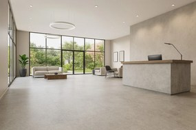 Gerflor, PVC podlaha - lino Flexar Nerok 2151 Shade Light Grey, na mieru, šíře 2m,4m, šedá, bez podkladu, chodba / predsieň