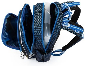 Veľký školský set Topgal ENDY 22016 B - školská taška + peračník + vrecko na prezuvky + pláštenka na batoh