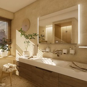 NIMCO ZP 11003VX - LED Kúpeľňové podsvietené zrkadlo 3000-6500K 70x80 cm IP44