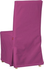 Návlek na stoličku Henriksdal (dlhý) farba produktu ružová látka zapletaná