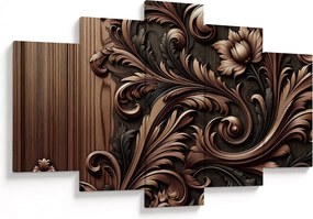 Obraz - Vzor z dreva (150x105 cm)