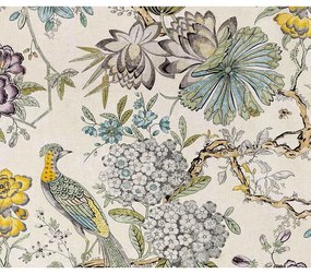 Obliečky na jednolôžko z organickej bavlny Descanso Daisy, 140 x 220 cm