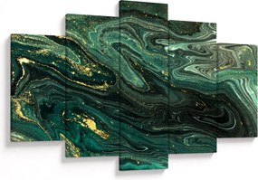 Obraz - Zelený mramor (150x105 cm)
