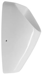 Bruckner - pisoár SCHWARN, zadný prívod a zadný odtok, so zabudovaným splachovaním, 6 V DC, biela