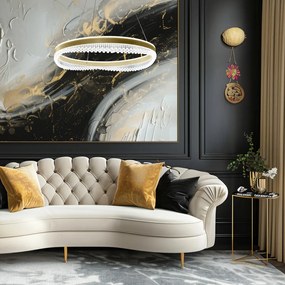 Závesné LED svietidlo Preciosa, 1x LED 52w, 4000k, g