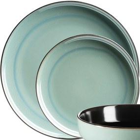 Mäser 10-dielna jedálenská súprava ALENIA, zelená
