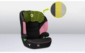 Lionelo - Autosedačka LARS i-Size 100-150 cm čierna/ružová