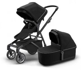 THULE SLEEK MIDNIGHT BLACK ON BLACK S KORBIČKOU