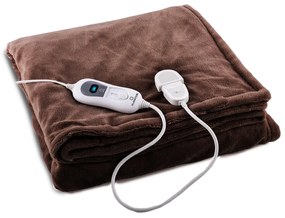 Klarstein Dr. Watson XXL, vyhrievacia deka, 3 stupne ohrevu, prateľná, 200 x 180 cm, mikroplyš