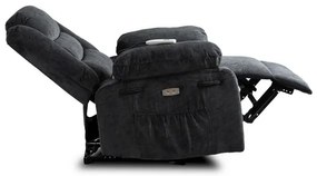 Masážne kreslo AMADEO čierne