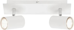 Briloner 2857-026 - Bodové svietidlo SPOT 2xGU10/40W/230V biela