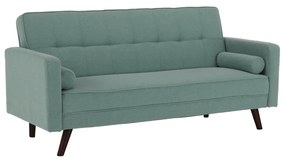 Tempo Kondela Rozkladacia pohovka, zeleno-mentolová látka, OTISA