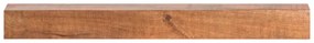 furniture-nabytek.cz - Masívna nástenná polica Country Mango, lakovaná, hnedá – 160 cm