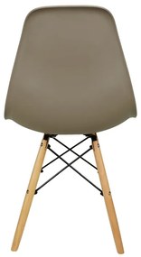 AKCIA Stolička YORK vo farbe cappuccino II. akosť