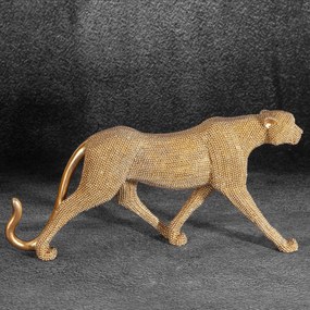 DEKORAČNÁ SOŠKA ELDO 31X6X15 CM ZLATÁ