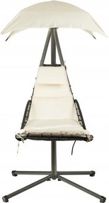 ZÁHRADNÉ ZÁVESNÉ KRESLO ZALIA BÉŽOVÉ