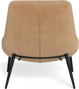 Lounge křeslo Milford světle hnědé