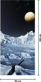 Fototapeta na dvere - Vesmír (95x205cm)