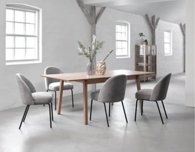 Jedálenská stolička Creston, sivá (34680001)