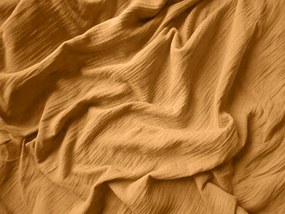 Mušelínové obliečky MUSSARI horčicové Rozmer obliečky: 70 x 90 cm | 140 x 200 cm