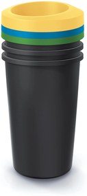 Odpadkový kôš COMPACTA R DROP SET, 3x45l