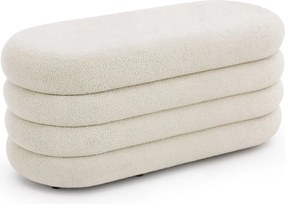 Taburet Puffo I bílý