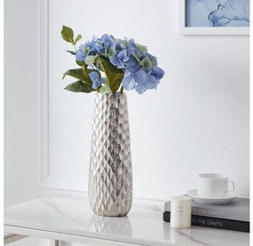 Eglo 421045 - Kovová váza NILGAUT 31x12 cm strieborná