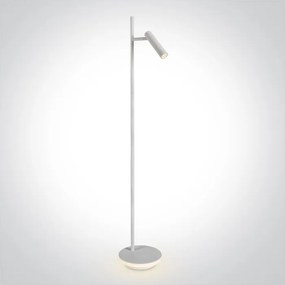 Moderné svietidlo ONE LIGHT stojanová lampa 61132B/W/W
