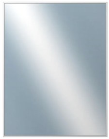 DANTIK - Zrkadlo v rámu, rozmer s rámom 70x90 cm z lišty Hliník strieborná (7269004)