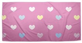 Sablio Uterák Srdce na ružovej - 50x100 cm