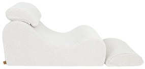 MeowBaby® Detské dizajnové kreslo Bearly Cream