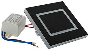 Schodiskové LED svietidlo Evra, 1x LED 0,6w, 3000k, b