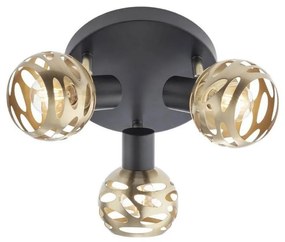 Redo 04-518 - Bodové svietidlo TORN 3xE14/28W/230V