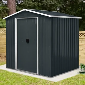 Záhradný domček BestBerg ZDB-2A / 2,5 m² / 194 x 131 x 184 cm / šedá