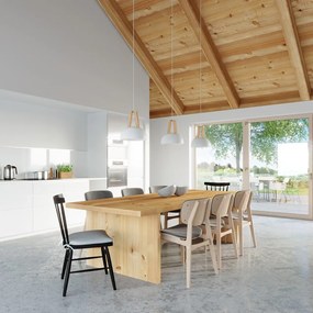 Biele závesné svietidlo Sollux Olla