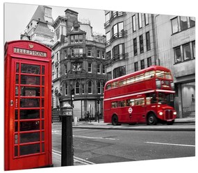Obraz londýnskej telefónnej búdky (70x50 cm)