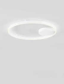 LED stmievateľné biele dizajnové stropné svietidlo Hedra 60