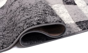 TA Koberec 4959A DARK GRAY CHEAP PP CRM Sivý Obdĺžnikový Rozmer: 80x150 cm