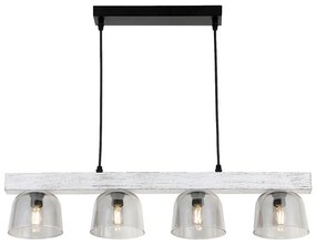 Rabalux 3120 závesný luster s prvkami dreva