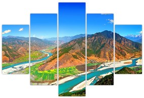 Obraz - River Yangtze (150x105 cm)