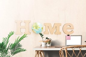 Samolepiaca tapeta s nápisom eko Home