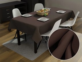 Biante Dekoračný obdĺžnikový obrus Rongo RG-042 Hnedý 60x100 cm