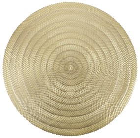SADA 6 KS PRESTIERANIE NA STÔL SANDRA 38 CM ZLATÁ