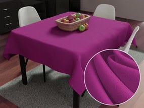 Biante Dekoračný štvorcový obrus Rongo RG-092 Purpurový 100x100 cm