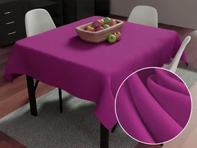 Biante Dekoračný štvorcový obrus Rongo RG-092 Purpurový 110x110 cm