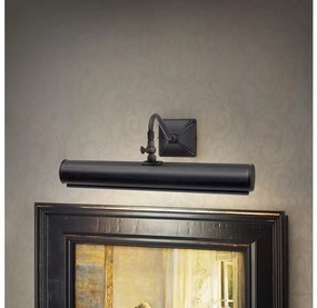 Elstead PL1-20-BLK - Obrazové svietidlo PICTURE 2xE14/40W/230V čierna