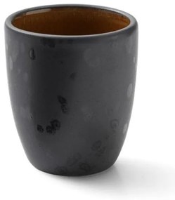 Súprava 6 čiernych hrnkčekov bez ucha na espresso Bitz Mensa
