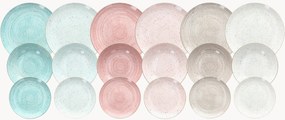 Porcelánová súprava riadu Metropolis, 6 osôb, 18 ks