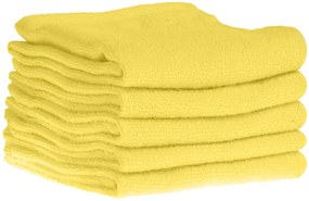 Detský uterák bavlnený 30x50 svetlo žltý EMI