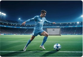 Neo-Sport Futbalová bránka 300 x 200 x 90 cm NS-497 čierna